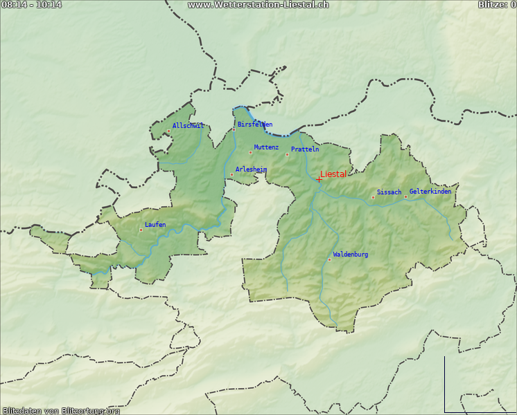 Blitzkarte Basel-Landschaft 21.11.2024 07:30:46